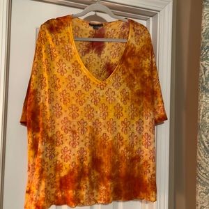 Custom dyed top size l